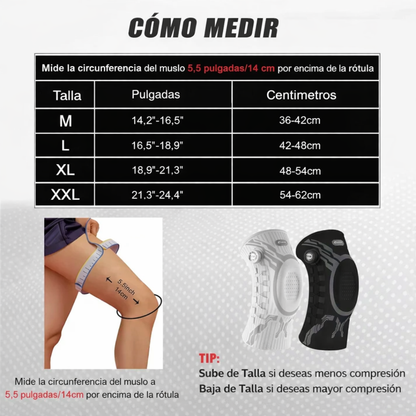 Rodillera para Basket con Ajuste Giratorio